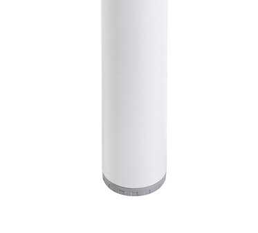 kunststof tuintafel Libeccio 160/220x100 cm kleur: wit