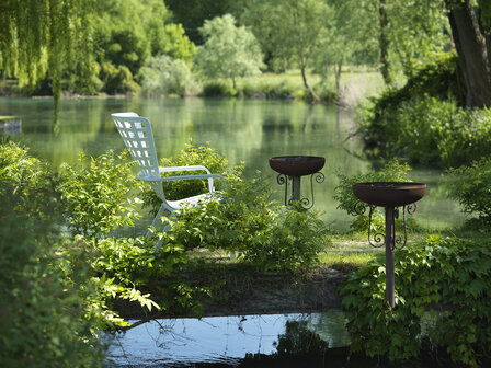 Nardi Folio relax fauteuil wit - hoogwaardig kunststof -  verstelbare rugleuning