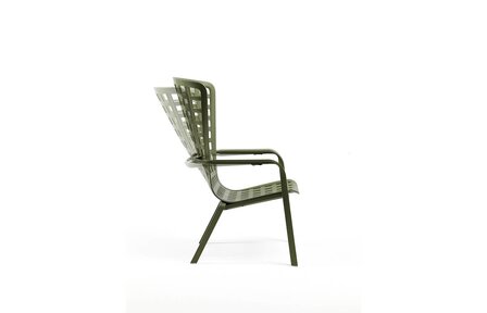 Nardi Folio relax fauteuil wit - hoogwaardig kunststof -  verstelbare rugleuning