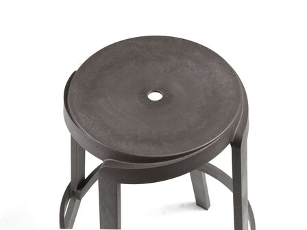 Nardi Stack barkruk -  hoogwaardig gerecycled kunststof - stapelbaar