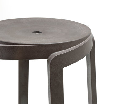 Nardi Stack Mini kruk - hoogwaardig gerecycled kunststof