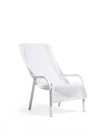 handdoek nardi net loungestoel wit