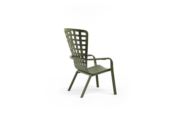 Nardi Folio relax fauteuil wit - hoogwaardig kunststof -  verstelbare rugleuning